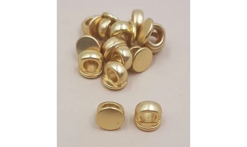 Tapón pasante: 7mm diam disco y 6mm bola O. Mate