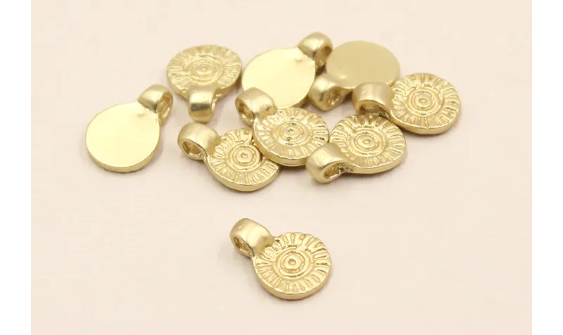 Colganet Sol 9mm diametro Dorado Mate