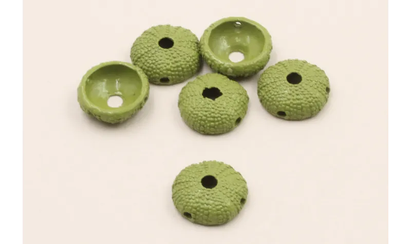 Caracol de Mar diam 10mm *4mm esmalte verde