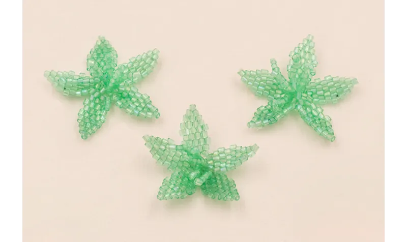 Flor Microtubos de 30mm Verde Flor Microtubos de 30mm Verde