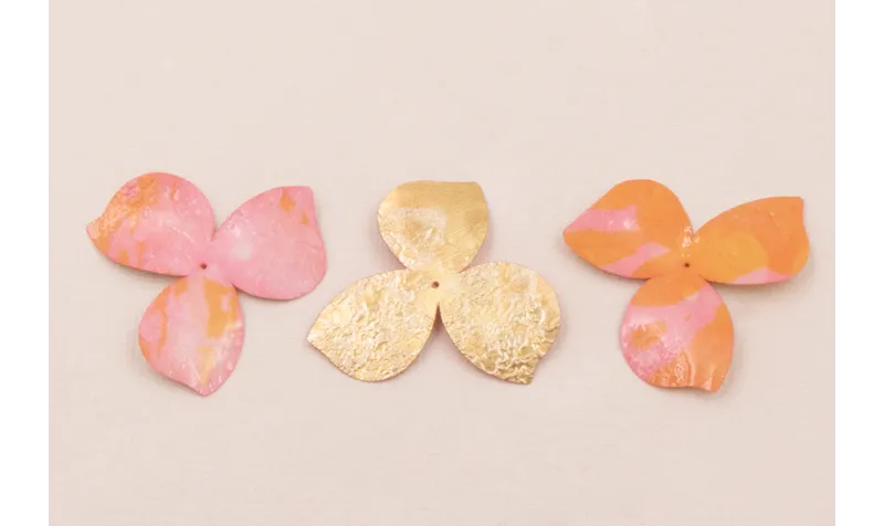 Trébol Oro y Rosa 35mm