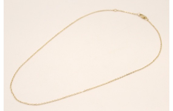 Collar completo 435*1,5mm  Baño Oro 18K y 3 micras