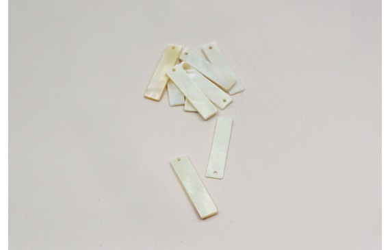 Rectangulo nacar 30*7mm