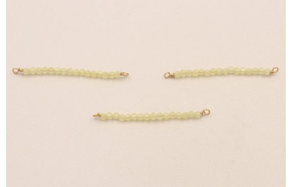 Bastón de 40mm con piedra Cuarzo Mostaza de 2mm Bastón de 40mm con piedra Cuarzo Mostaza de 2mm