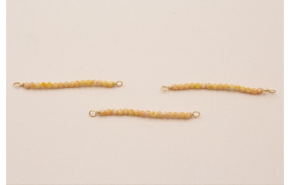 Bastón de 40mm con piedra Cuarzo Melocotón Bastón de 40mm con piedra Cuarzo Melocotón