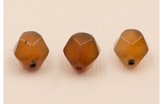 Facetada Irregular Jade 10mm Marrón Traslúcido