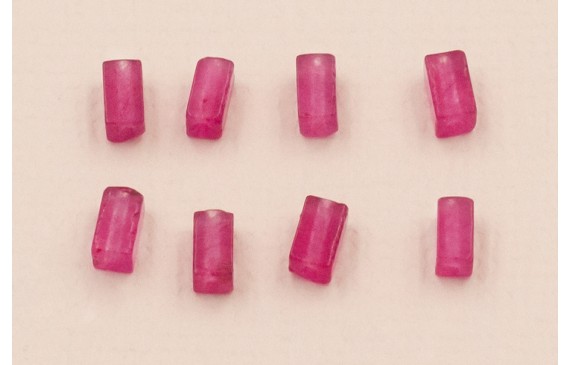 Listón Jade 4*2*2mm color Granate