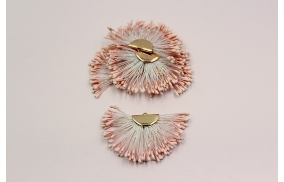 Colgante estambres color Rosa Palo Colgante estambres color Rosa Palo