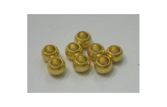 Bola agujero 3mm interior  Oro Mate