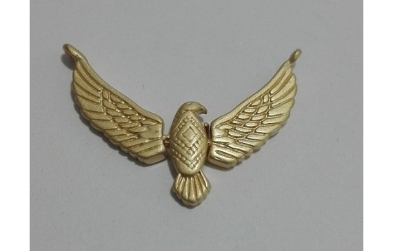 Colgante Aguila alas moviles 18*13mm Oro Mate