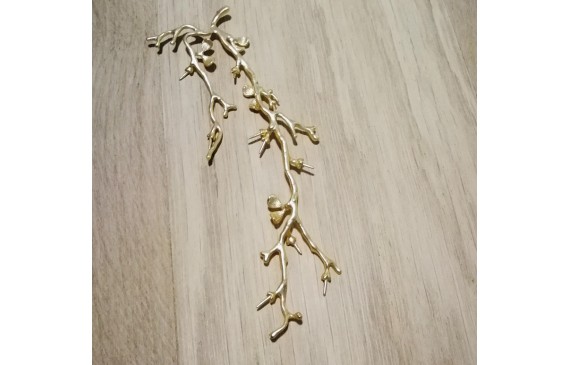 Pieza Rama Coral 105*35mm Oro Mate Pieza Rama Coral 105*35mm Oro Mate