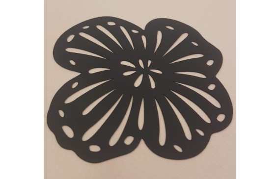 Rosetón lámina Latón 63*60 NEGRA Rosetón lámina Latón 63*60 NEGRA