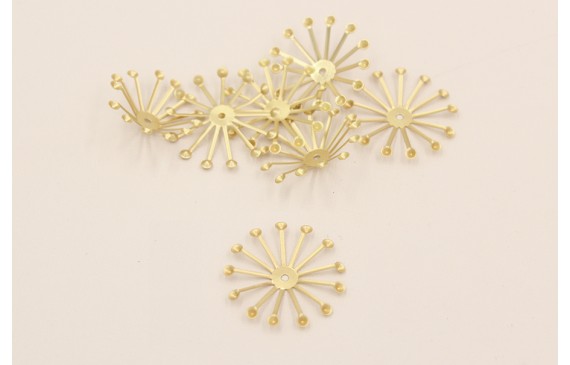 Casquilla Sol Canujones Oro Mate 31mm diámetro Casquilla Sol Canujones Oro Mate 31mm diámetro