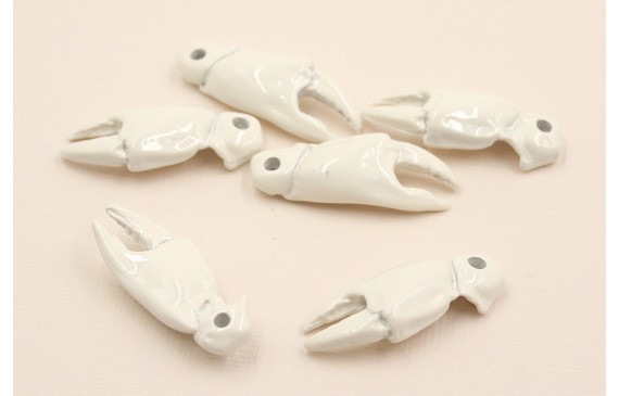 Pieza Pata Cangrejo 37*14mm Beige