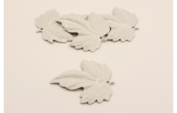 Hoja Grande 60*50mm Visón claro