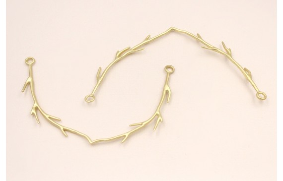 Collar rama 110mm Dorado Mate Collar rama 110mm Dorado Mate