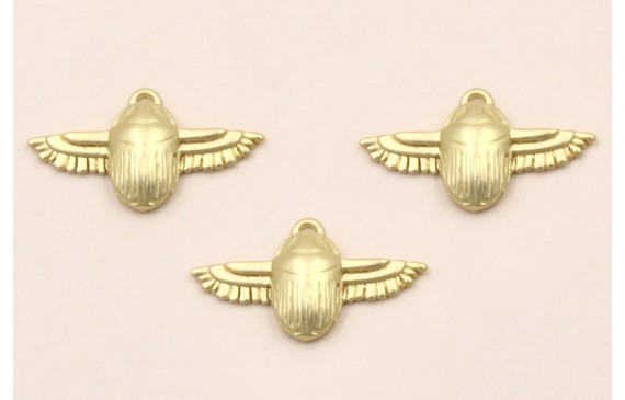 Pieza Escarabajo volador 20*10mm Dorado Mate