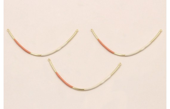 CuentaAcero Inox. Arco 55mm Oro Salmón Beige CuentaAcero Inox. Arco 55mm Oro Salmón Beige