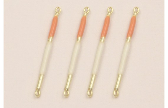 Colgante Acero Inox. Listón 23mm Oro Salmón Beige Colgante Acero Inox. Listón 23mm Oro Salmón Beige