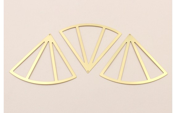 Colagnte Lámina abanico 57*62mm Dorado Mate Colagnte Lámina abanico 57*62mm Dorado Mate