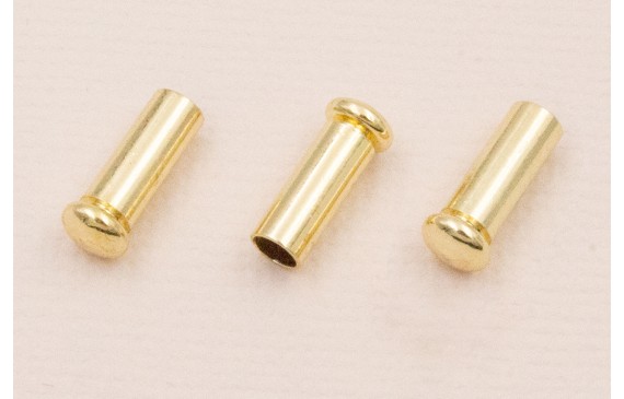 Capuchón 12*5mm Agujero 3mm Oro