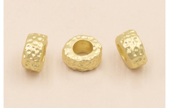 Aro Labrado de 6mm ext y 3,5mm interior Oro Mate