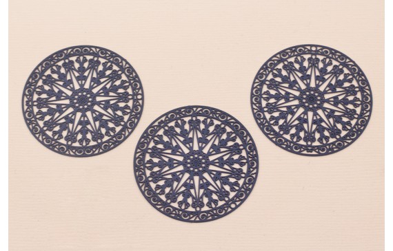 Disco Rejilla de 43mm Azul Oscuro