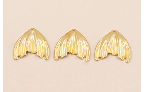 Pieza Capullo 20*22mm Latón