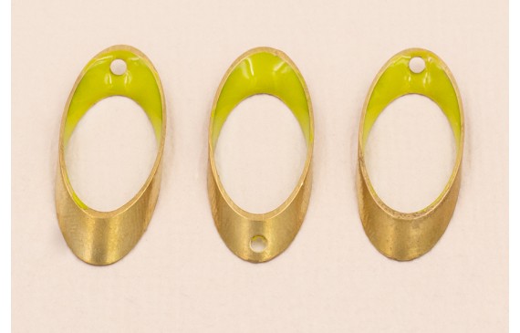 Ovalo Biselado 25*10 Esmalte Lima