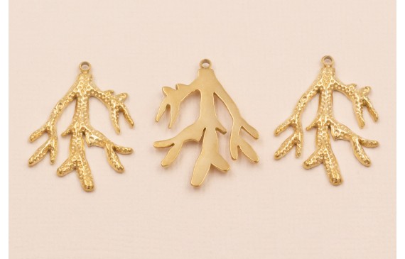 Rama Coral Stainless Steel 30*20mm Oto