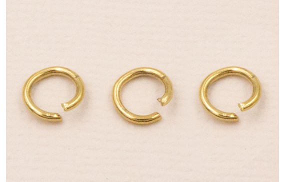 Arandela adero Inox. 316L 7mm ext. Baño Oro