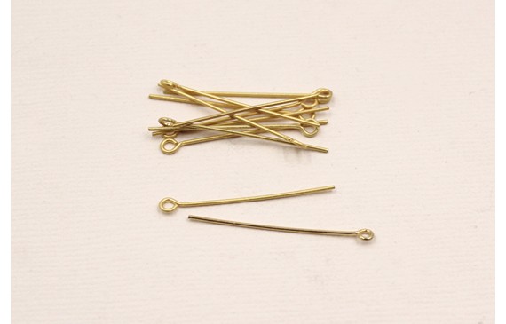 ALFILER ARANDELA GANCHO 7*300 DORADO MATE ALFILER ARANDELA GANCHO 7*300 DORADO MATE