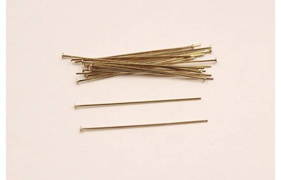 ALFILER TAPONADO DORADO 42MM ALFILER TAPONADO DORADO 42MM