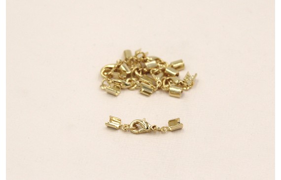 TERMINAL CON  MOSQ MEDIO ORO