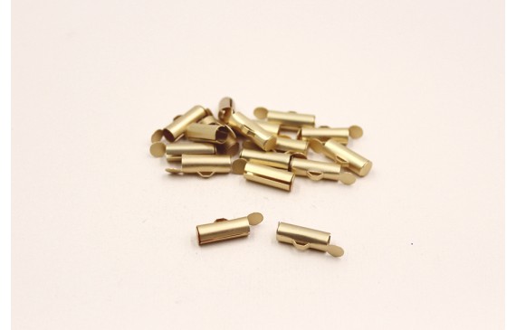 Cierre cilindro varias bandas 14mm Dorado Mate Cierre cilindro varias bandas 14mm Dorado Mate