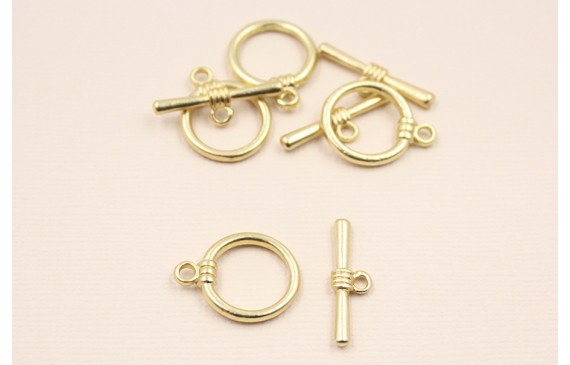 Cierre Marinero 11mm int y 15 ext. Oro mate Cierre Marinero 11mm int y 15 ext. Oro mate