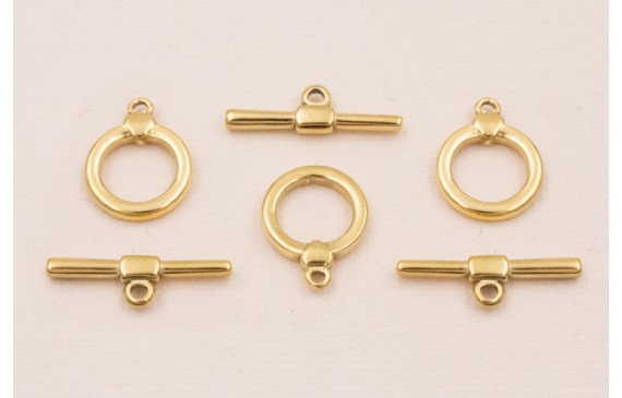 Cierre Marinero Acero Inox 316L 25*14 diametro Oro