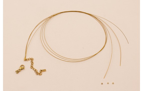 Cierre completo Acero Inox 3 líneas de 50cms Cierre completo Acero Inox 3 líneas de 50cms