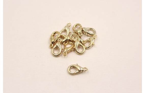 MOSQUETON DORADO GRANDE 14MM MOSQUETON DORADO GRANDE 14MM