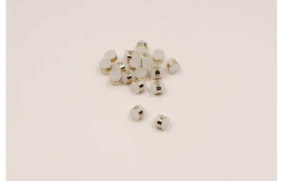 Tapón silicona cilindro con Aro Dorado Tapón silicona cilindro con Aro Dorado