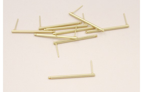 Perno Pivote 35*1,5mm conanilla Dorado Mate Perno Pivote 35*1,5mm conanilla Dorado Mate