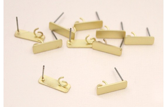 Listón de 15*4mm Dorado Mate Listón de 15*4mm Dorado Mate