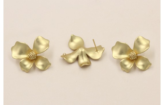 Perno Flor 27*24 Dorado Mate