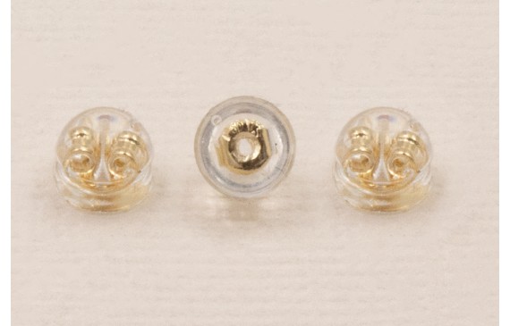 Tuerca Media Bola 5mm Silicona y Metal Tuerca Media Bola 5mm Silicona y Metal