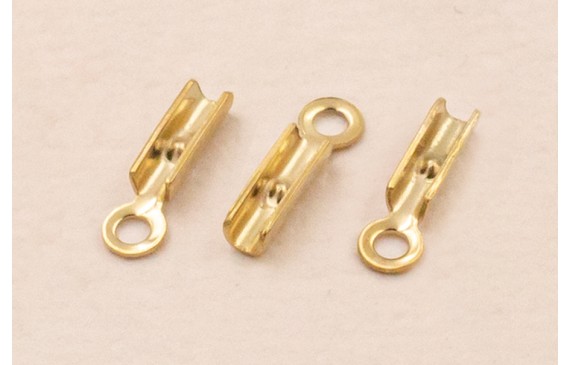 Terminal Acero inox. 316L 1mm Oro Terminal Acero inox. 316L 1mm Oro