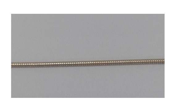 Cadena cordón 1mm oro mate