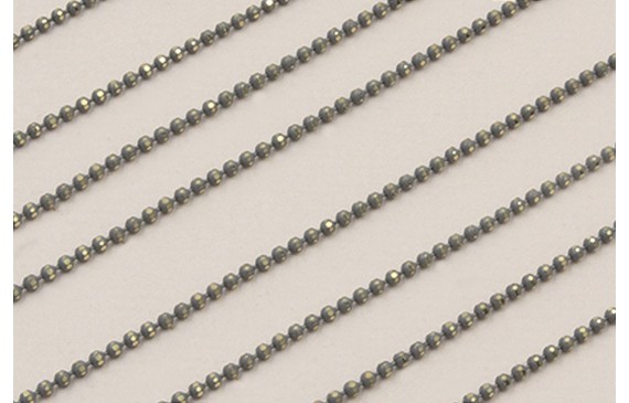 Cadena Facetadas opales 3*2mm