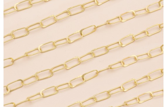 Cadena Eslabón aplastado soldado 15*7mm Cadena Eslabón aplastado soldado 15*7mm