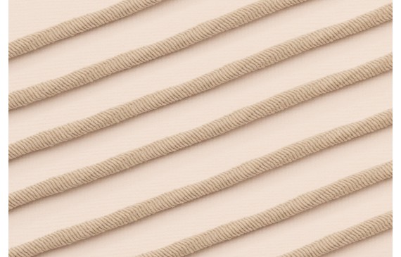 Cordón Elástico 3mm Beige