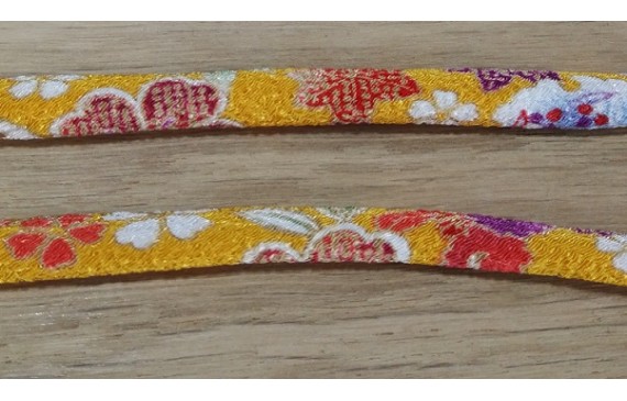 Lazo tubo Kimono amarillo Lazo tubo Kimono amarillo